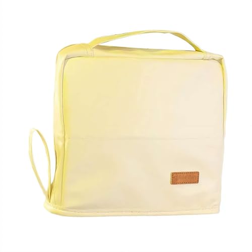 Doresty Make-up-Tasche – Tragbare Stehende Make-up-Tasche mit großer Kapazität, Oxford-Tuch Reise-Organizer, Mehrzweck-Steh-Design für Kosmetik und Toilettenartikel, beige, 1 Stpck, modisch Doresty Make-up-Tasche – Tragbare Stehende Make-up-Tasche mit großer Kapazität, Oxford-Tuch Reise-Organizer, Mehrzweck-Steh-Design für Kosmetik und Toilettenartikel, beige, 1 Stpck, modisch von NAUXIU