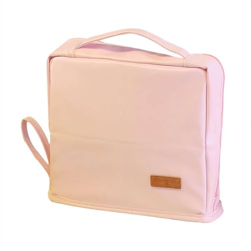 Doresty Make-up-Tasche – Tragbare Stehende Make-up-Tasche mit großer Kapazität, Oxford-Tuch Reise-Organizer, Mehrzweck-Steh-Design für Kosmetik und Toilettenartikel, rose, 1 Stpck, modisch Doresty Make-up-Tasche – Tragbare Stehende Make-up-Tasche mit großer Kapazität, Oxford-Tuch Reise-Organizer, Mehrzweck-Steh-Design für Kosmetik und Toilettenartikel, rose, 1 Stpck, modisch von NAUXIU