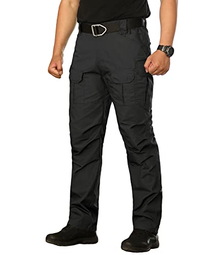 NAVEKULL Herren Outdoor Taktische Hosen Wasserdicht Leicht Militär Cargohose EDC Ripstop Armee Kampfarbeitshose Lässige Funktionelle Wanderhose mit Taschen von NAVEKULL