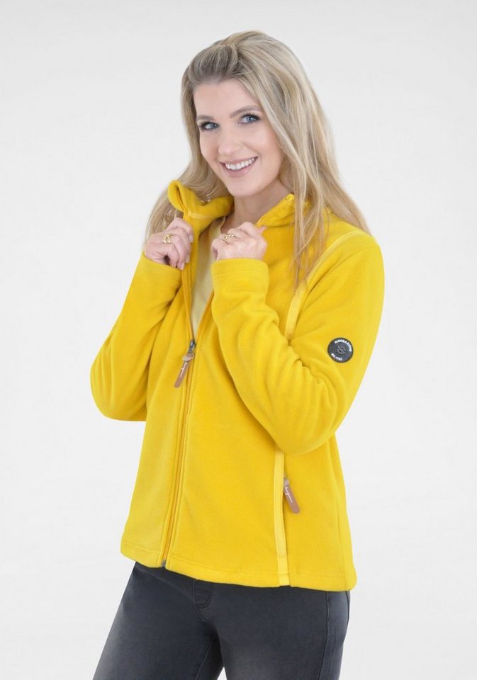 NAVIGAZIONE Fleecejacke Fleecejacke mit Zierbändern von NAVIGAZIONE