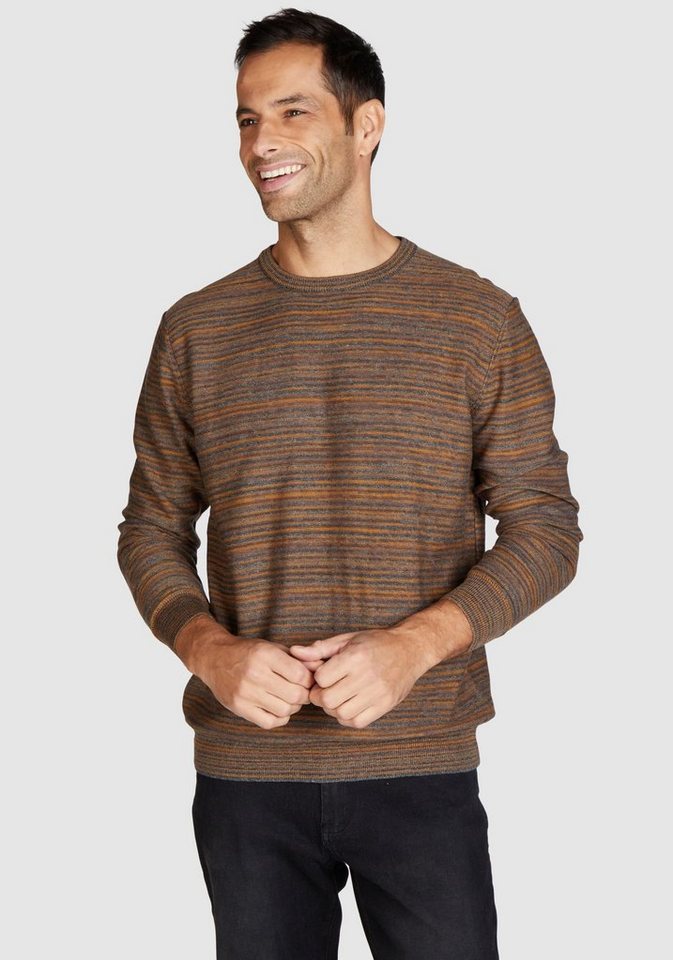 NAVIGAZIONE Rundhalspullover mit Bündchen-Abschluss von NAVIGAZIONE