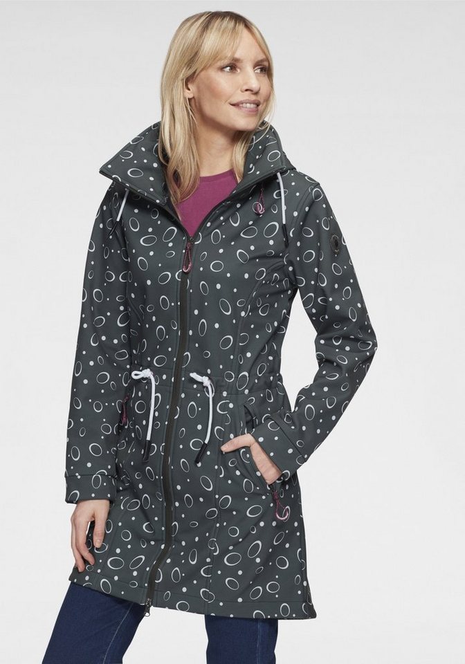 NAVIGAZIONE Softshelljacke Softshelljacke mit Highlights von NAVIGAZIONE