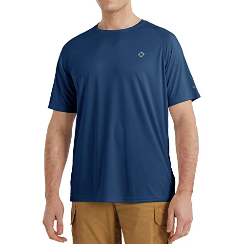 NAVISKIN Herren Rashguard Shirts Schwimmshirts UPF 50+ UV Sonnenschutz Langarmshirts Leicht Schnell Trocknen von NAVISKIN