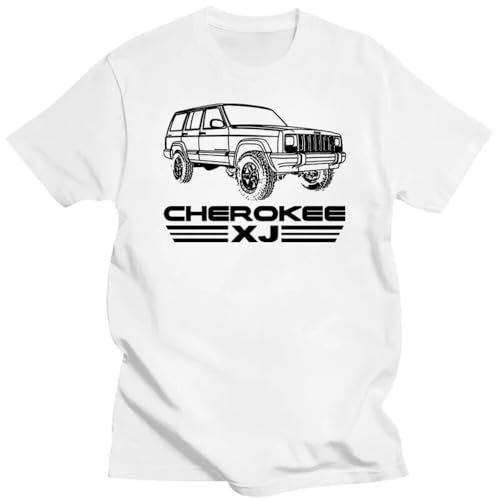 2019 Men Fashion Cherokee XJ MJ Off Road 4X4 SUV 4.0 4WD Custom Hoodies Sweatshirt White XL von NAXVBEOD