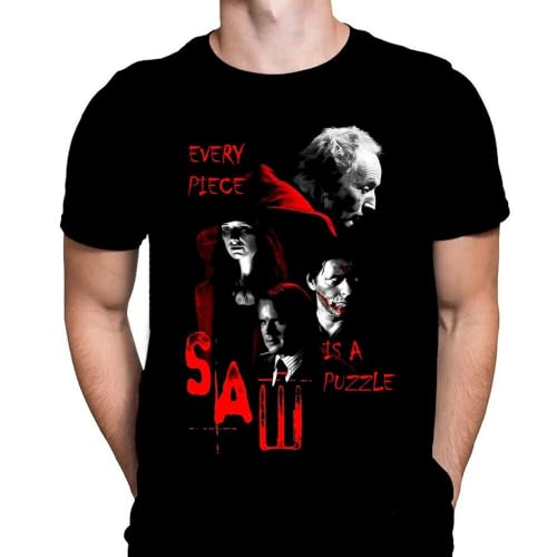 Saw - Every Piece is a Puzzle T-Shirt 1 Black M von NAXVBEOD