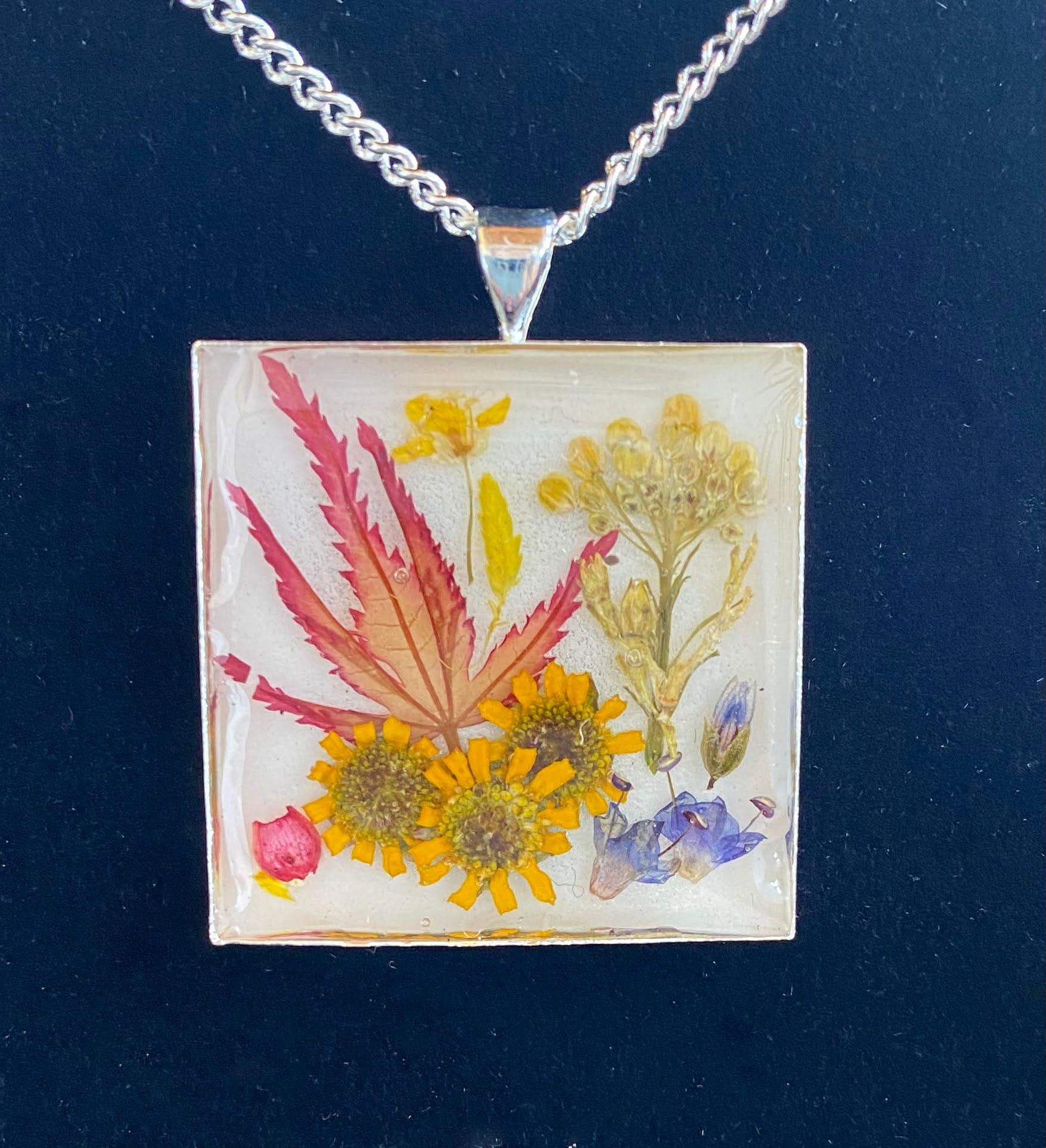 Anhänger Mit Echten Blumen von NArtMade