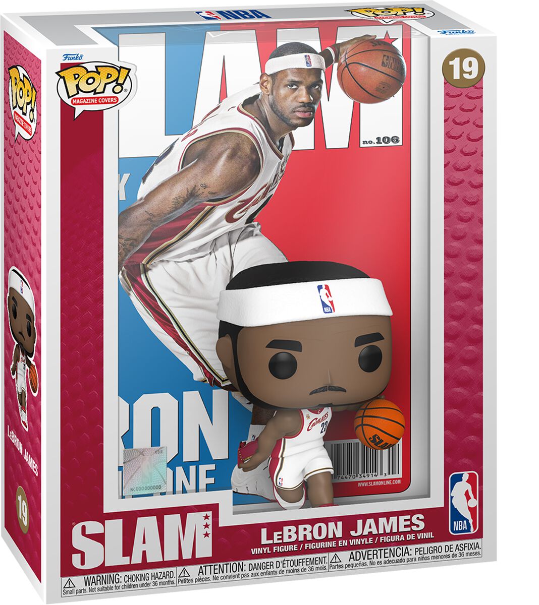 NBA - LeBron James (Magazine Covers) Vinyl Figur 19 - Funko Pop! Figur - Funko Shop Deutschland von NBA