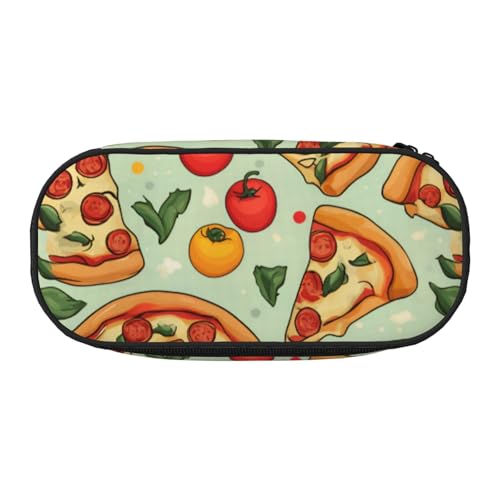 Federmäppchen mit Pizza-Muster, leicht, tragbar, geräumige Stifttasche, Schulbedarf, Make-up-Aufbewahrung, Schwarz , Einheitsgröße, Taschen-Organizer Federmäppchen mit Pizza-Muster, leicht, tragbar, geräumige Stifttasche, Schulbedarf, Make-up-Aufbewahrung, Schwarz , Einheitsgröße, Taschen-Organizer von NBAGHPQ