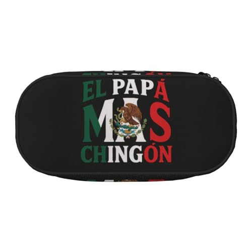 Tragbares Federmäppchen mit mexikanischem Inspir-Druck, leicht, geräumige Stifttasche, Schulbedarf, Make-up-Aufbewahrung, Schwarz , Einheitsgröße, Taschen-Organizer Tragbares Federmäppchen mit mexikanischem Inspir-Druck, leicht, geräumige Stifttasche, Schulbedarf, Make-up-Aufbewahrung, Schwarz , Einheitsgröße, Taschen-Organizer von NBAGHPQ