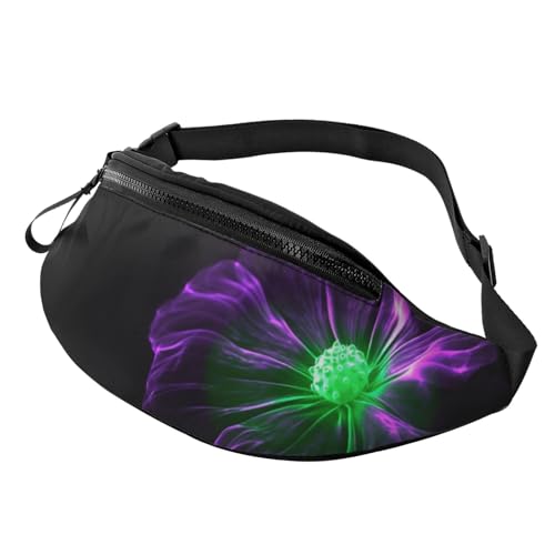 Gürteltasche für Damen und Herren, modisch, verstellbare Gürteltasche für Workout, Laufen, Reisen, Freizeit, Violett / Grün, Violett-Grün, leuchtend, Einheitsgröße Gürteltasche für Damen und Herren, modisch, verstellbare Gürteltasche für Workout, Laufen, Reisen, Freizeit, Violett / Grün, Violett-Grün, leuchtend, Einheitsgröße von NBCCDVSH