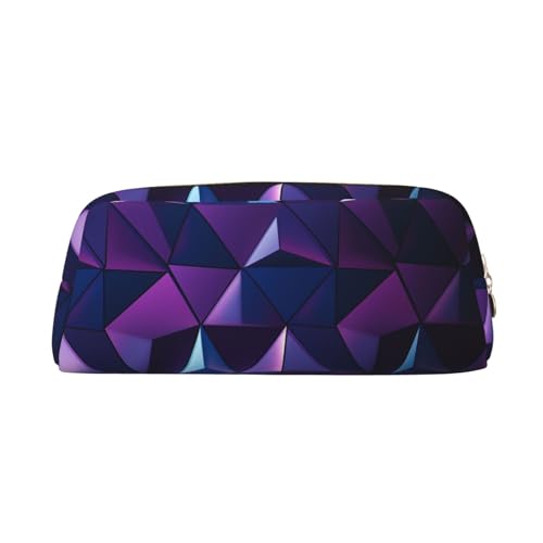 NBCCDVSH Leder-Federmäppchen mit Reißverschluss, stilvoller Stifthalter, ästhetisches Federmäppchen für Damen und Herren, Leder-Federmäppchen, lila, geometrisches Stifteetui für Arbeit, Büro, Reisen NBCCDVSH Leder-Federmäppchen mit Reißverschluss, stilvoller Stifthalter, ästhetisches Federmäppchen für Damen und Herren, Leder-Federmäppchen, lila, geometrisches Stifteetui für Arbeit, Büro, Reisen von NBCCDVSH