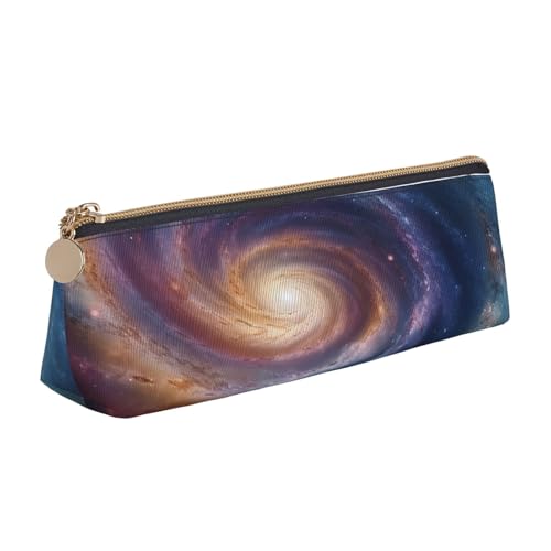 NBCCDVSH Leder-Federmäppchen mit Reißverschluss, stilvoller Stifthalter, ästhetisches Federmäppchen für Damen und Herren, Leder-Federmäppchen, romantisches Paris, Eiffel, Stifteetui für Arbeit, Büro von NBCCDVSH