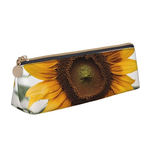 NBCCDVSH Leder-Federmäppchen mit Reißverschluss, stilvoller Stifthalter, ästhetisches Stifteetui für Damen und Herren, Leder-Federmäppchen, brennende Auto-Stifttasche für Arbeit, Büro, Reisen von NBCCDVSH