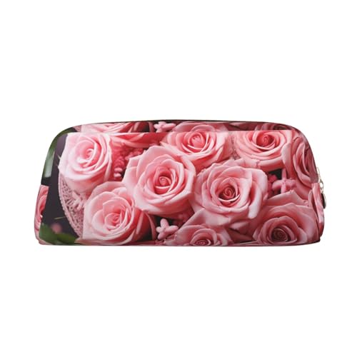 NBCCDVSH Leder-Federmäppchen mit Reißverschluss, stilvoller Stifthalter, ästhetisches Stifteetui für Damen und Herren, Leder-Federmäppchen mit Herz-Rosen, Stifttasche für Arbeit, Büro, Reisen NBCCDVSH Leder-Federmäppchen mit Reißverschluss, stilvoller Stifthalter, ästhetisches Stifteetui für Damen und Herren, Leder-Federmäppchen mit Herz-Rosen, Stifttasche für Arbeit, Büro, Reisen von NBCCDVSH