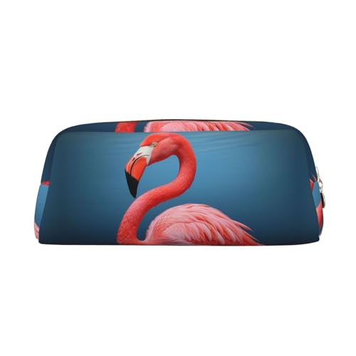 NBCCDVSH Leder-Federmäppchen mit Reißverschluss, stilvoller Stifthalter, ästhetisches Stifteetui für Damen und Herren, Leder-Federmäppchen mit Tiermotiv, Flamingo, Stifttasche für Arbeit, Büro, Reisen NBCCDVSH Leder-Federmäppchen mit Reißverschluss, stilvoller Stifthalter, ästhetisches Stifteetui für Damen und Herren, Leder-Federmäppchen mit Tiermotiv, Flamingo, Stifttasche für Arbeit, Büro, Reisen von NBCCDVSH