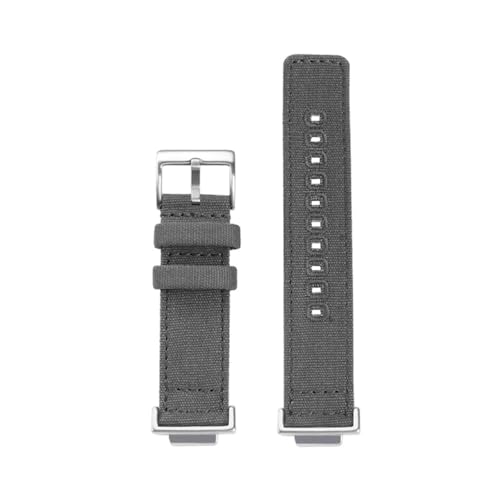 NBCNZCTSAS 16-mm-Metallverbindungen, Armband, gewebtes Uhrenarmband, Zubehör, passend for Casio DW-5600, DW-5610, GW-B5600, modifiziertes Nylon-Uhrenarmband for Herren(Gray sk) von NBCNZCTSAS