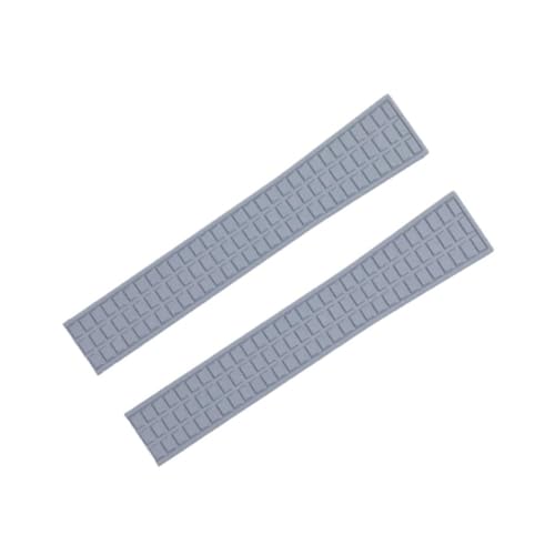 NBCNZCTSAS 19 mm ultraweiches Fluorkautschuk-FKM-Gummi-Uhrenarmband-Zubehör, Ersatz for Patek-Armband, passend for Philippe 5067A(A,19MM_ROSE GOLD BUCKLE) von NBCNZCTSAS