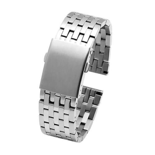 NBCNZCTSAS Edelstahl-Uhrenarmband passend for Diesel DZ4316 DZ7395 7305 4209 4215 Herren-Armbanduhr aus massivem Metall, 24 mm, 26 mm, 28 mm, 30 mm(Qizhu steel,28mm) von NBCNZCTSAS