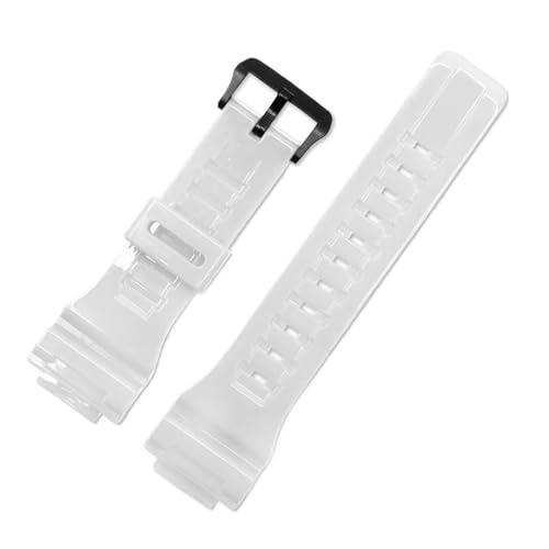 NBCNZCTSAS Harz strap fall herren uhr zubehör Fit for Casio AQ-S810 AEQ-110 MCW-200H sport wasserdicht paar Blau rot weiß uhr band(Bright white) von NBCNZCTSAS