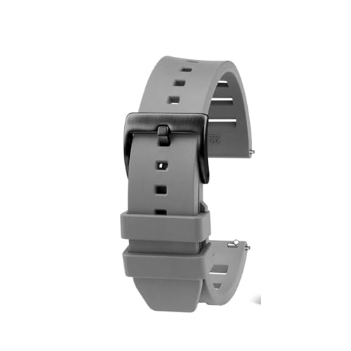 NBCNZCTSAS Hochwertiges Uhrenarmband aus Fluorkautschuk, passend for IWC-Uhrenarmbänder, 20 mm, 22 mm, Armband mit Schnellverschluss, passend for Omega, passend for Rolex-Uhrenzubehör(Grey black pin,2 NBCNZCTSAS Hochwertiges Uhrenarmband aus Fluorkautschuk, passend for IWC-Uhrenarmbänder, 20 mm, 22 mm, Armband mit Schnellverschluss, passend for Omega, passend for Rolex-Uhrenzubehör(Grey black pin,2 von NBCNZCTSAS