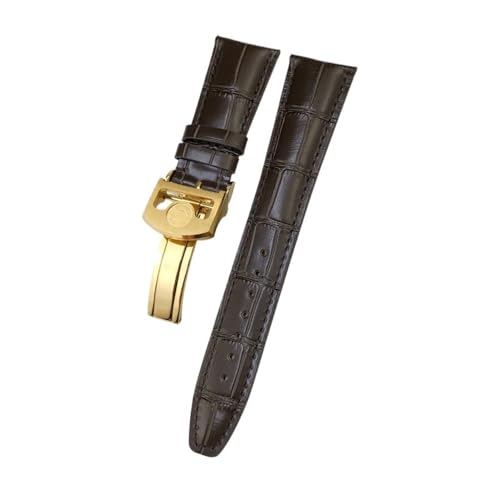 NBCNZCTSAS Lederarmband 20 mm 21 mm 22 mm, passend for IWC PORTUGIESER, passend for PORTOFINO, klassische Textur, schwarz-blaues Rindsleder-Uhrenarmband(Celestial Teal,21mm) von NBCNZCTSAS