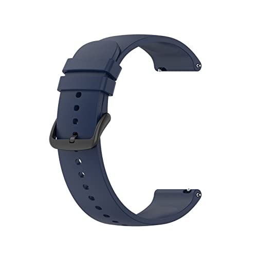 NBCNZCTSAS Mode-feste Farbarmband for Huawei-Uhr 3 Watch3 GT2 GT 2. Pro GT 2E Smartwatch-Zubehör-langlebiger Silikon-Armband(Blue Black Button,GT2 Pro) von NBCNZCTSAS