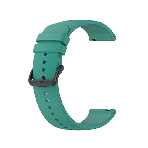 NBCNZCTSAS Mode-feste Farbarmband for Huawei-Uhr 3 Watch3 GT2 GT 2. Pro GT 2E Smartwatch-Zubehör-langlebiger Silikon-Armband(Green Black Button,GT2 Pro) von NBCNZCTSAS