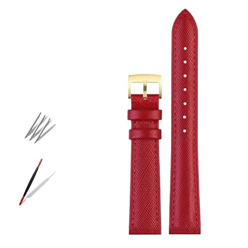 NBCNZCTSAS Modisches Lederarmband for Uhren, passend for Armani, passend for Timex, passend for Gucci, passend for Fossil, passend for Casio, Uhrenarmband for Damen, 10, 12 mm, 14 mm, 16 mm, 18 mm(Red NBCNZCTSAS Modisches Lederarmband for Uhren, passend for Armani, passend for Timex, passend for Gucci, passend for Fossil, passend for Casio, Uhrenarmband for Damen, 10, 12 mm, 14 mm, 16 mm, 18 mm(Red von NBCNZCTSAS