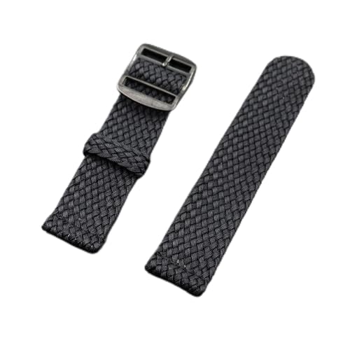 NBCNZCTSAS Nylon-Leinwand-Uhr-Armband for Samsung Fit for Ticwatch Fit for Huawei Fit for Amazfit 22mm Massivfarbe Anti-Scratch-langlebige Handgelenkband-Armband-Band(5) von NBCNZCTSAS