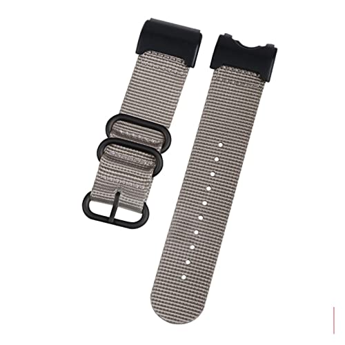 NBCNZCTSAS Nylon-Premium-Sportgurte passen for G-Shock-Fit for Casio-Fit GWG-1000 GB GWG1000GB Mode-dauerhafte Anti-Herbst-Armband-Handgelenk-Band(37 EU) von NBCNZCTSAS