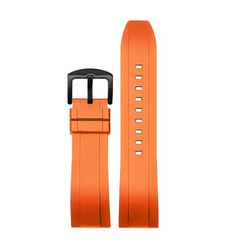 NBCNZCTSAS Passend for Casio Fit For G-SHOCK Armband aus massivem Metall und Edelstahl DW5600 M5610 DW6900 GA110 GA120 Herrenarmband(Rubber Orange black) von NBCNZCTSAS