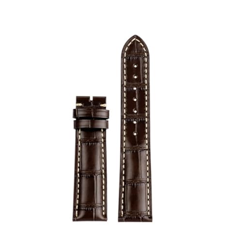 NBCNZCTSAS Passend for Longines Masters Collection L3 L4 L2.628/L2.673 Uhrenarmband Lederschnalle Armband 19 20 21 mm Armband(Brown nk,20mm) von NBCNZCTSAS