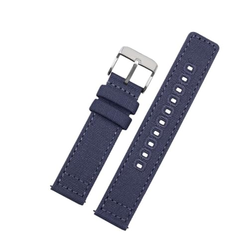 NBCNZCTSAS Schnellverschluss-Armband for Herren, passend for Hamilton Khaki Field, passend for SEIKO, passend for Casio, Canvas-Uhrenarmband, 20 22 mm, Armeegrün, Grau, Blau, Nylon-Armband(B Blue-ste NBCNZCTSAS Schnellverschluss-Armband for Herren, passend for Hamilton Khaki Field, passend for SEIKO, passend for Casio, Canvas-Uhrenarmband, 20 22 mm, Armeegrün, Grau, Blau, Nylon-Armband(B Blue-ste von NBCNZCTSAS