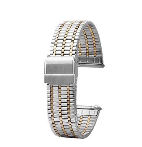 NBCNZCTSAS Schnellverschluss-Armband. Passend for Tissot(Silver-gold,20mm) von NBCNZCTSAS