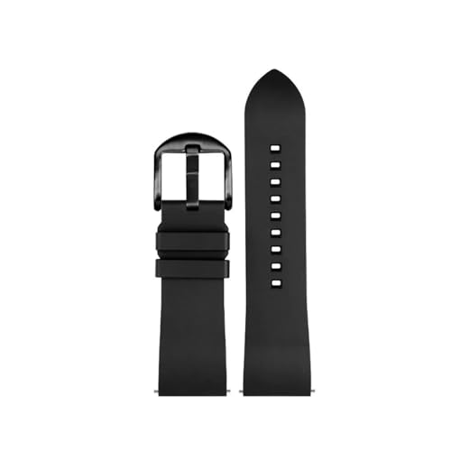 NBCNZCTSAS Schnellverschluss-Fluorkautschuk-Armband passend for Luminox-Uhren der Serien 3051 8800 3080 1820 7251 3050, 20 22 23 mm(Blue black pin,22mm) von NBCNZCTSAS
