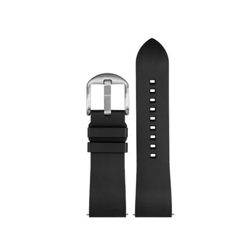 NBCNZCTSAS Schnellverschluss-Fluorkautschuk-Armband passend for Luminox-Uhren der Serien 3051 8800 3080 1820 7251 3050, 20 22 23 mm(Blue silver pin,20mm) von NBCNZCTSAS