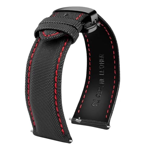 NBCNZCTSAS Schnellverschluss-Nylonarmband, passend for Tudor, passend for Citizen, passend for Seiko, passend for Tissot-Uhr, Herren-/Damen-Uhrenarmband aus Canvasstoff, passend for Mido, 20 mm, 21 mm NBCNZCTSAS Schnellverschluss-Nylonarmband, passend for Tudor, passend for Citizen, passend for Seiko, passend for Tissot-Uhr, Herren-/Damen-Uhrenarmband aus Canvasstoff, passend for Mido, 20 mm, 21 mm von NBCNZCTSAS
