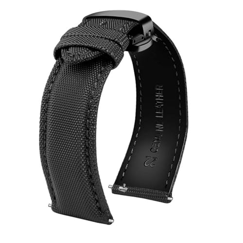 NBCNZCTSAS Schnellverschluss-Nylonarmband, passend for Tudor, passend for Citizen, passend for Seiko, passend for Tissot-Uhr, Herren-/Damen-Uhrenarmband aus Canvasstoff, passend for Mido, 20 mm, 21 mm NBCNZCTSAS Schnellverschluss-Nylonarmband, passend for Tudor, passend for Citizen, passend for Seiko, passend for Tissot-Uhr, Herren-/Damen-Uhrenarmband aus Canvasstoff, passend for Mido, 20 mm, 21 mm von NBCNZCTSAS