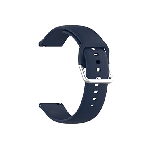 NBCNZCTSAS Solid Color Smart Sport Watch-Band for Ticwatch Pro 3 Pro3 2020 GTX E2 S2. Watch-Accessoires Mode weiche Silikon-Handgelenkband(12,PRO3_LARGE SIZE) von NBCNZCTSAS