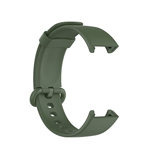 NBCNZCTSAS Sport Wasserdichte Uhrenarmbänder Fit for Xiaomi Fit for MI-Uhr Lite/Redmi-Watch Smartwatch-Ersatz Elastisches Silikon-dauerhaftes Anti-Herbst-Riemen(3) von NBCNZCTSAS