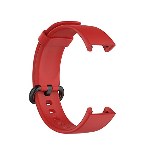 NBCNZCTSAS Sport Wasserdichte Uhrenarmbänder Fit for Xiaomi Fit for MI-Uhr Lite/Redmi-Watch Smartwatch-Ersatz Elastisches Silikon-dauerhaftes Anti-Herbst-Riemen(5) von NBCNZCTSAS