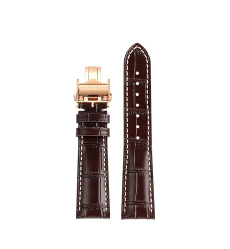 NBCNZCTSAS Uhrenarmband passend for Longines Masters Armband Leder L2 L3.782 passend for Comcast Herren-Lederzubehör 19 mm 20 mm 21 mm(Brown gk bc,19mm) von NBCNZCTSAS