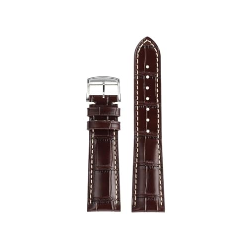 NBCNZCTSAS Uhrenarmband passend for Longines Masters Armband Leder L2 L3.782 passend for Comcast Herren-Lederzubehör 19 mm 20 mm 21 mm(Brown sk,19mm) von NBCNZCTSAS