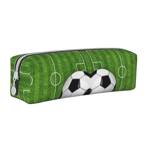 NBHDZENGW Federmäppchen aus Leder mit glattem Reißverschluss, stilvolle, langlebige Reißverschlusstasche für Schule, Büro, Reisen, leicht, Volldruck-Schreibwarenhalter, weiß, Einheitsgröße von NBHDZENGW