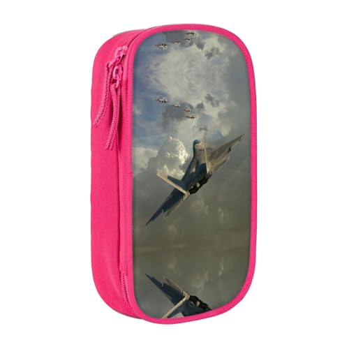 NBHDZENGW Federmäppchen mit großem Fassungsvermögen, doppellagig, individuell bedruckt, strapazierfähiges Polyester, Organizer für Schule, Büro, Reisen, Kunstbedarf, Make-up, rose, Einheitsgröße NBHDZENGW Federmäppchen mit großem Fassungsvermögen, doppellagig, individuell bedruckt, strapazierfähiges Polyester, Organizer für Schule, Büro, Reisen, Kunstbedarf, Make-up, rose, Einheitsgröße von NBHDZENGW