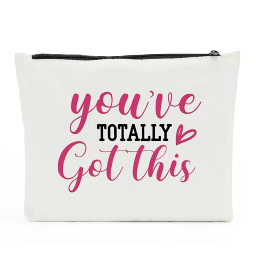 Inspirierende Geschenke für Frauen, positive Bestätigungen, psychische Gesundheit, Make-up-Tasche für weibliche Psychologin, GotThis, 10 x 6 inches von NBIAN