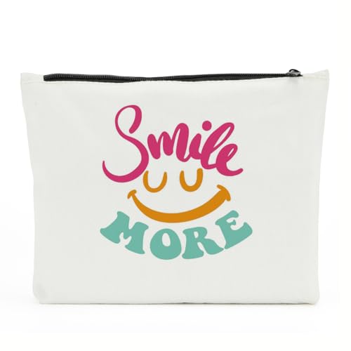 Make-up-Tasche für Mütter, Bibelvers, Lehrer, Workout, inspirierende Geschenke für Frauen, Selbstliebe, geistige Gesundheit, SmileMore, 10 x 6 inches von NBIAN