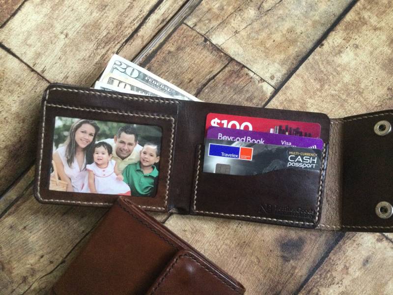 Portafoglio Da Uamo in Italien, Cuoio Rfid-Fähig, Pelle Artigianale, Italiano von NBLeatherGoods