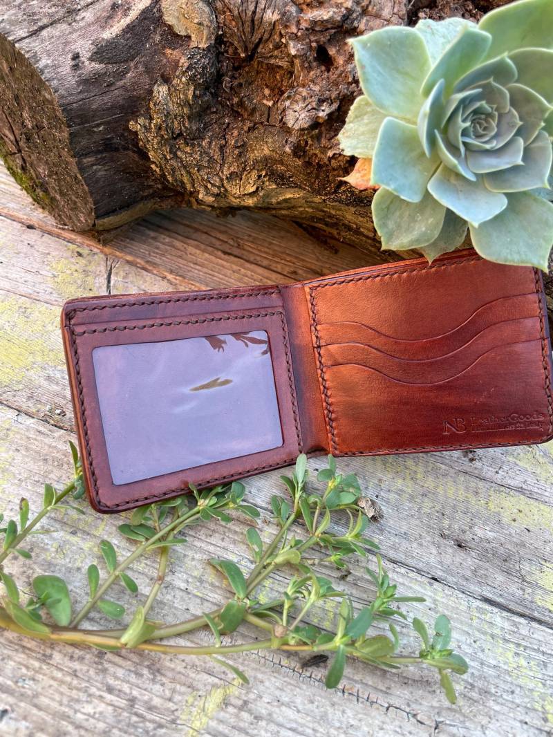 Portafoglio Da Uamo in Italien, Cuoio Rfid-Fähig, Pelle Artigianale Italiano von NBLeatherGoods