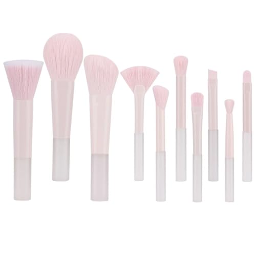 10-teiliges Make-up-Pinsel-Set, Kunstpinsel, Kabuki-Pinsel, Puderpinsel, Lidschatten, Tupfpinsel, hochwertiges synthetisches Make-up-Pinsel-Set für Konturieren, Concealer, Foundation, Puder von NBPALSSTIA